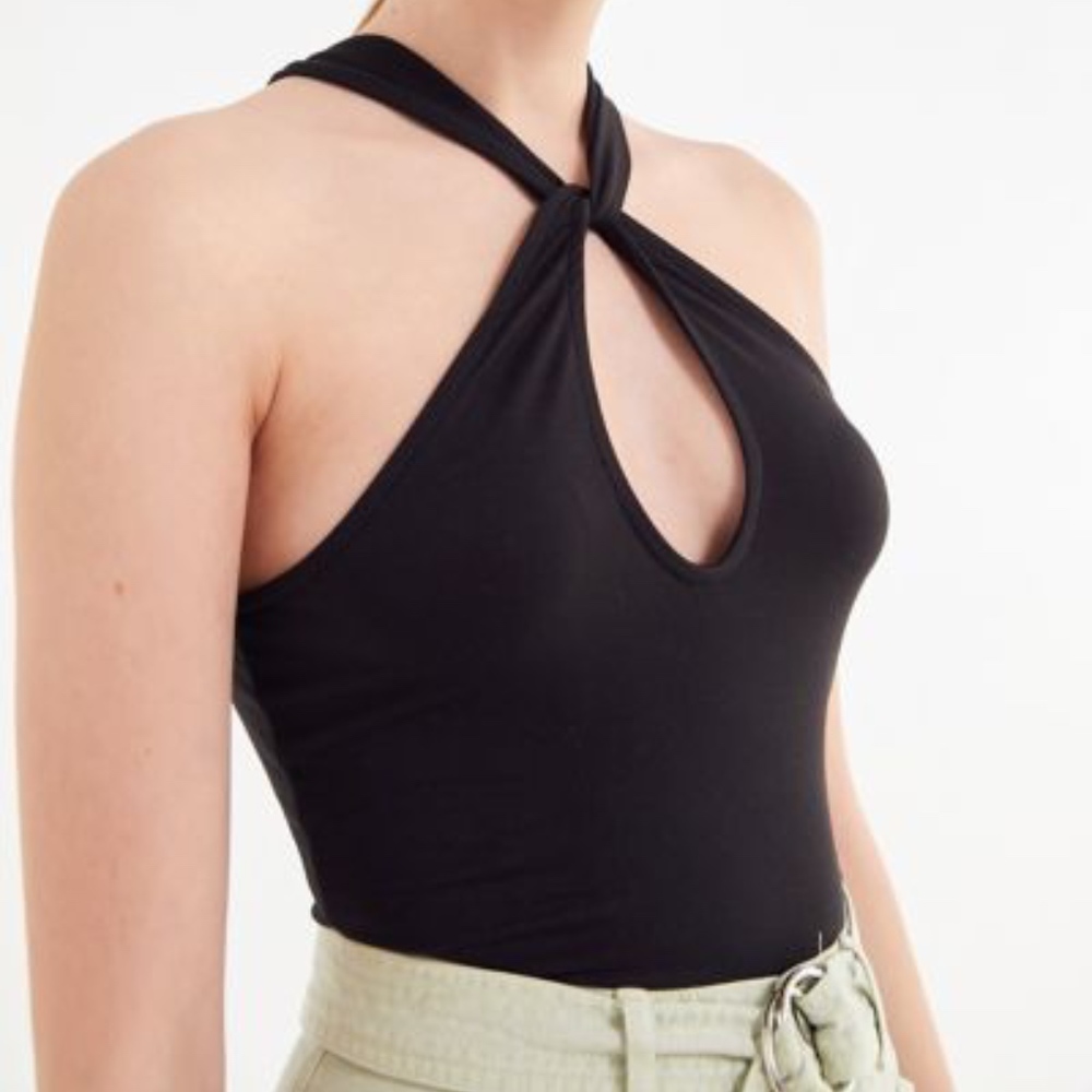 NWT Urban Outfitters Keyhole Halter Tank Top